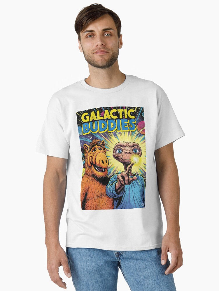 Galactic Buddies Classic T-Shirt | Graphic T-Shirt for Unisex
