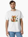 Red Cat on fishing Classic T-Shirt