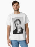 Jack Nicholson Cigar Black and White Photography Classic T Shirt T Shirt Aesthetic Fit Hot Search US