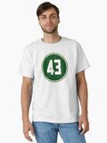 Thanasis Antetokounmpo Number 43 Jersey Milwaukee Bucks Inspired Classic T Shirt T Shirt High Search Demand Daily Wear