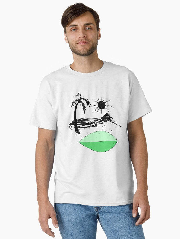 Skimboard Beach Classic T-Shirt | Graphic T-Shirt for Unisex