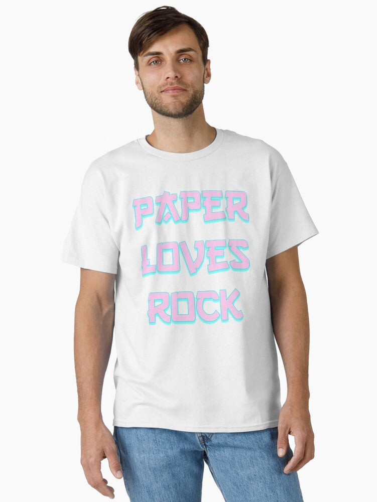 Rock Paper Love Classic T-shirt | Trendy Graphic Tee | Casual Unisex T-shirt