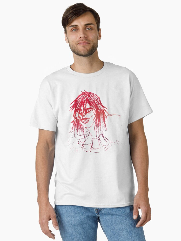 Laughing Jack the laughing Jack Creepypasta Fanart red white Classic T Shirt T Shirt Best Seller Look Top Rated