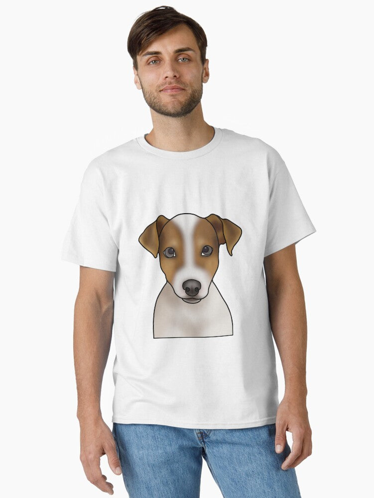 Jack Russel Dog Portrait Classic T Shirt T Shirt Best Seller Look Top Rated
