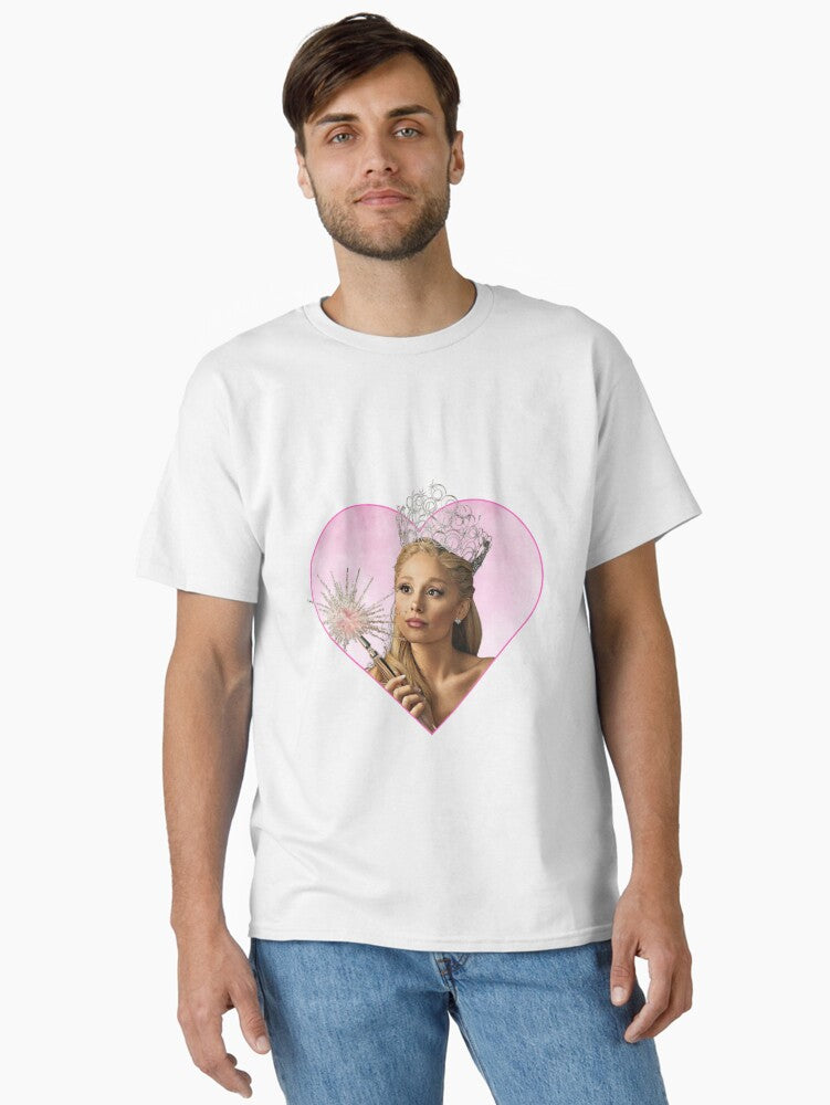 glinda heart-shaped Classic T-Shirt T-Shirt | High-Quality Print | Top Pick For Fans