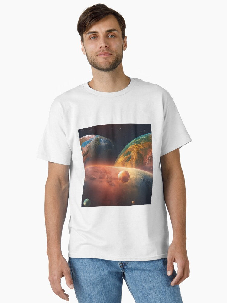 abstract seamless galaxy pattern 0042 Different pattern size Email me Classic T Shirt T Shirt Trending US Daily Wear