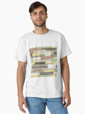 rectangular pattern of earth colors Classic T-Shirt