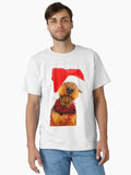 Terrier Santa Claus Christmas Dog Classic T Shirt T Shirt Aesthetic Fit Top Rated