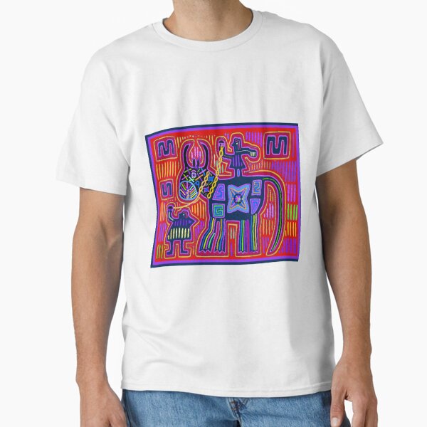 Kuna Indian Bull Rider Classic T-Shirt for Sale by Esprit-Mystique