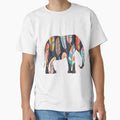 Boho Elephant Feathers Classic T-Shirt for Sale by koshea23