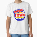 Burger Town Best Selling Classic T-Shirt for Sale by fomodesigns