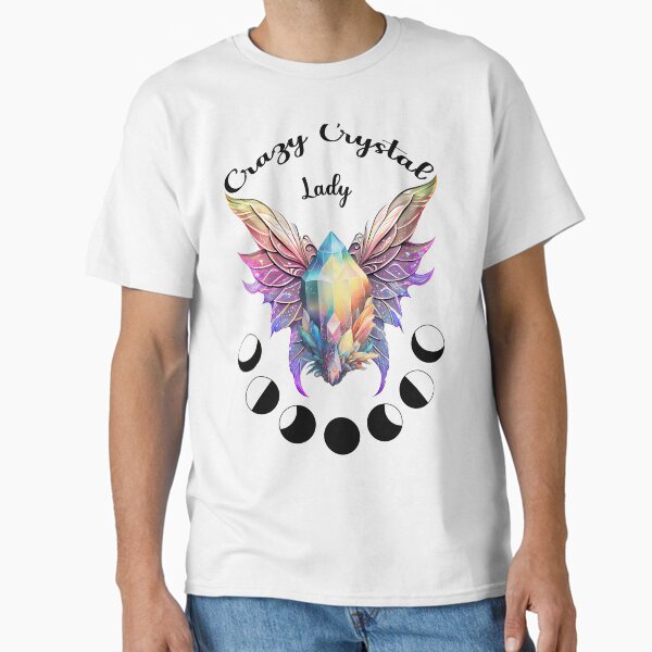 crazy lady Classic T-Shirt by LuMiJaCommerce