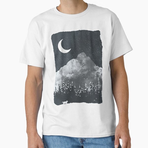 Winter Finds the Wolf... Classic T-Shirt for Sale by ndtank