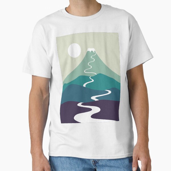 Cat Landscape 80 Classic T-Shirt for Sale by ilovedoodle