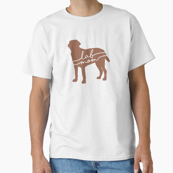 Chocolate Lab Mom Classic T-Shirt for Sale by mjfoery