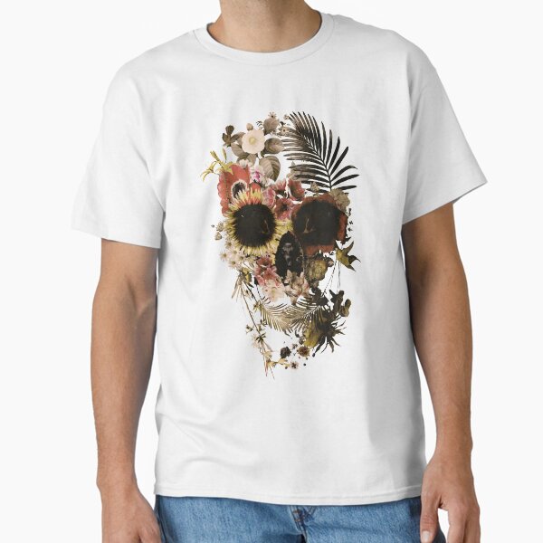Garden Skull Light Classic T-Shirt for Sale by aligulec