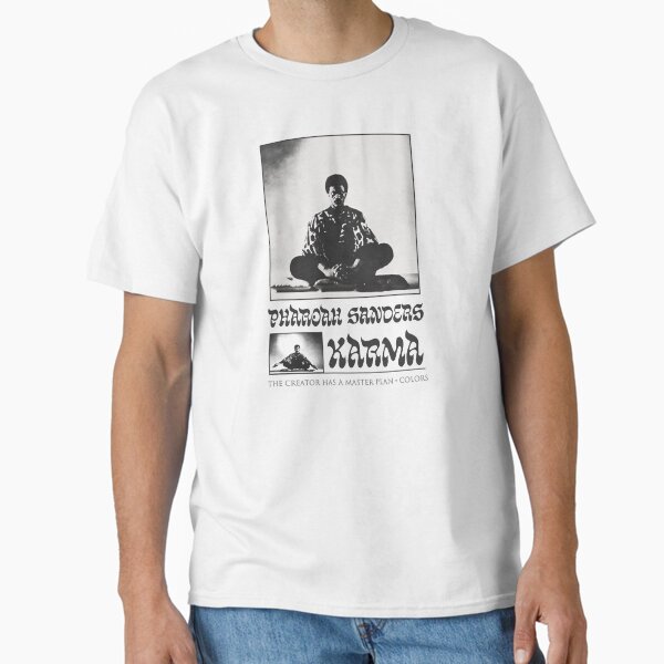 Pharoah Sanders - Karma Vintage Print Classic T-Shirt for Sale by theoralcollage
