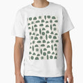 EARTHY BOHO HENRI MATISSE MILITARY GREEN ON CREAM Classic T-Shirt for Sale by blomastudios