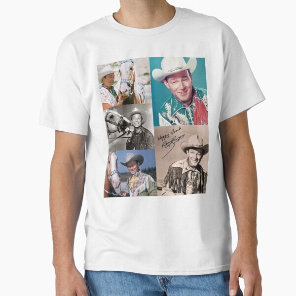 Roy Rogers signed Classic T-Shirt for Sale by warshipologiste