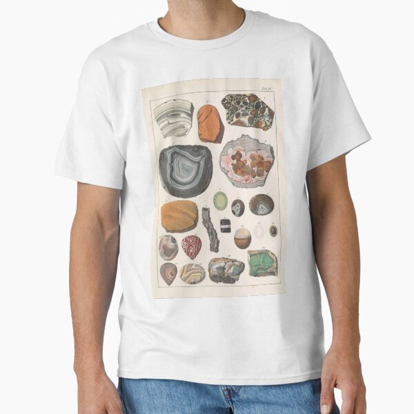 Opals and Agate Classic T-Shirt for Sale by bluespecsstudio