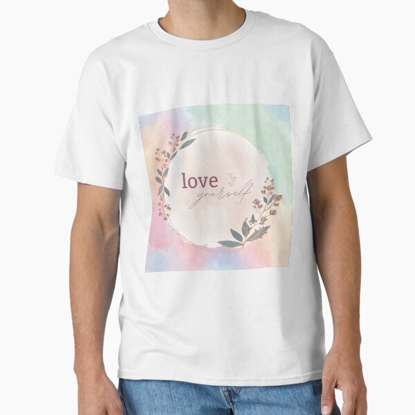 "Pastel Whimsical Self Care Instagram Quote" Classic T-Shirt for Sale by azystyle