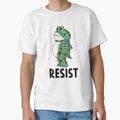 Resist Portland Frog Classic T-Shirt for Sale by peggycantu