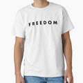 Freedom Classic T-Shirt for Sale by mBshirts