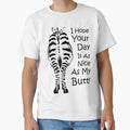 Zebra day - black Classic T-Shirt for Sale by ARTemyzz