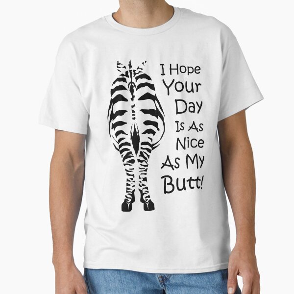 Zebra day - black Classic T-Shirt for Sale by ARTemyzz
