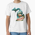 Wilderness State Park United States Watercolor Nature Classic T-Shirt for Sale by HaydenMillepied