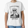 Heino ∆ Vintage Faded Look Fan Design Classic T-Shirt for Sale by AestheticNow