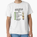 Dog Walk Checklist – Funny Pet Lover & Lifestyle Design Classic T-Shirt for Sale by TheLabMemeHQ