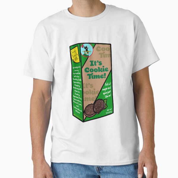 It's Cookie Time Classic T-Shirt for Sale by RooBooCo