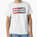 Brad Pitt Cliff Booth Vintage Champion Classic T-Shirt for Sale by JeffPagac