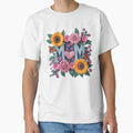 Mom Floral Heart Design - Mother’s Day Gift Classic T-Shirt for Sale by Charlietule