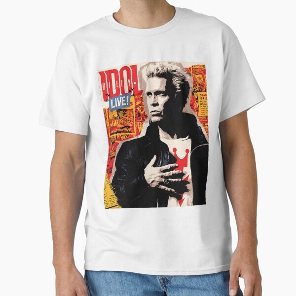 BillyIdol anakkembar Classic T-Shirt for Sale by phcole13