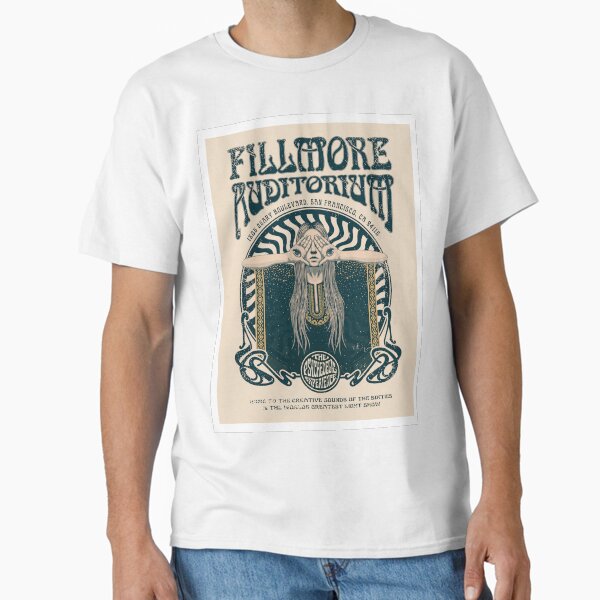 Fillmore Auditorium Psychedelic Poster Classic T-Shirt for Sale by MickReno