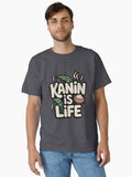 Kanin Is Life – Cute Filipino Typography with Rice Bowl & Warm Food Colors Classic T-Shirt