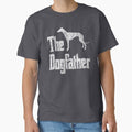 The Dogfather - Greyhound Dog, funny gift idea Classic T-Shirt for Sale by HEJAshirts