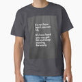 It's how hard you can get hit...!! Classic T-Shirt for Sale by RunningJoke