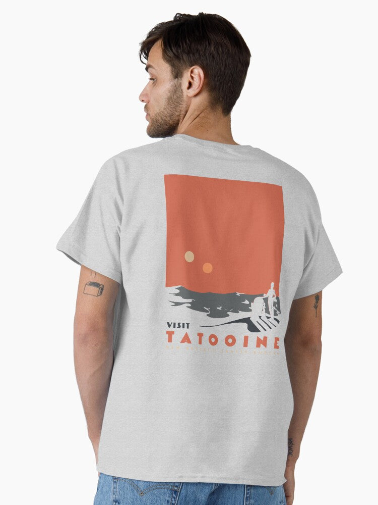 Visit Tatooine Classic T Shirt T Shirt Viral US Style High CTR Pick