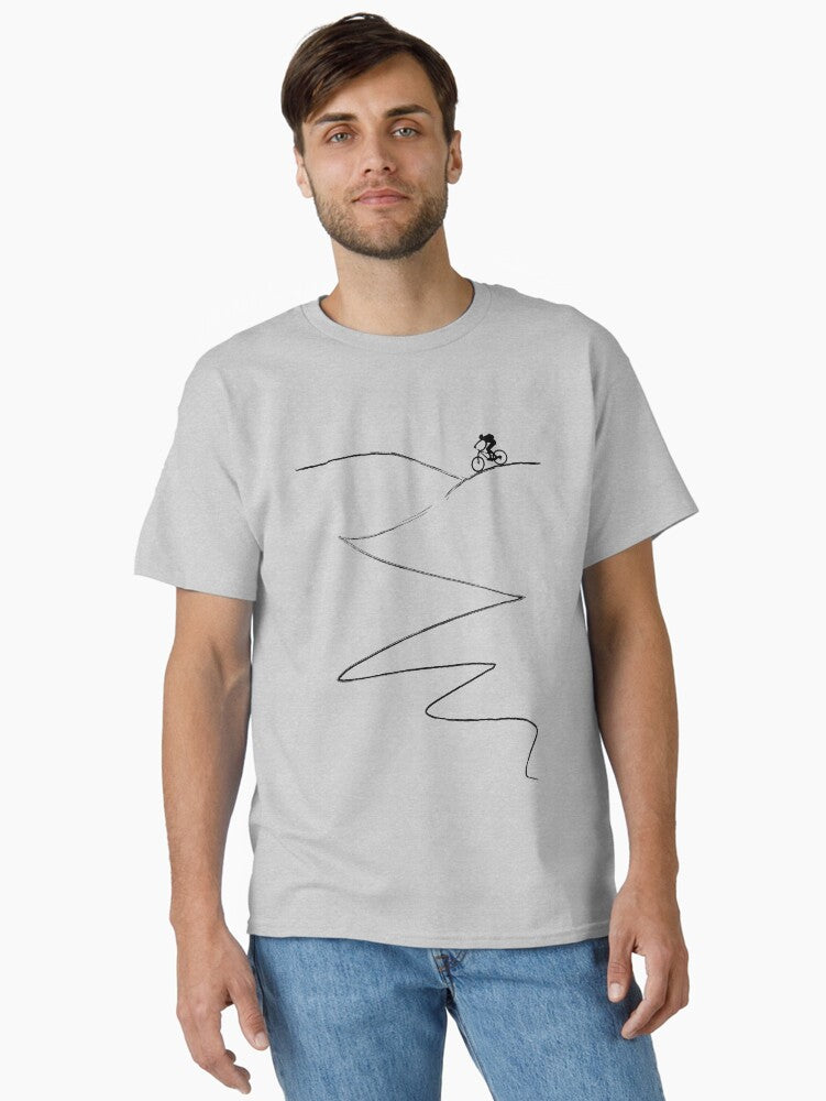 mtb mountain bike cycling bicycle cyclist gift Classic T-Shirt