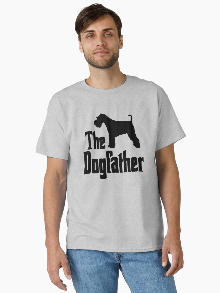 The Dogfather Miniature Schnauzer funny dog gift idea Classic T Shirt T Shirt | Comfort Fit | High CTR Pick