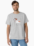 Jack Russell Terrier White and Tan Full Body WHITE BG Classic T Shirt T Shirt Trending 2025 Top Rated