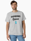 Skimboard Queen Classic T-Shirt | Graphic T-Shirt for Unisex