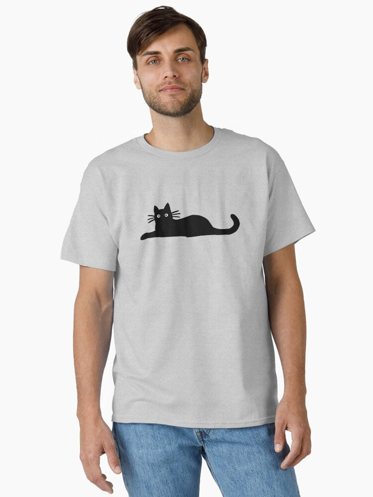 Black Cat Classic T Shirt T Shirt Viral US Style High Search Demand