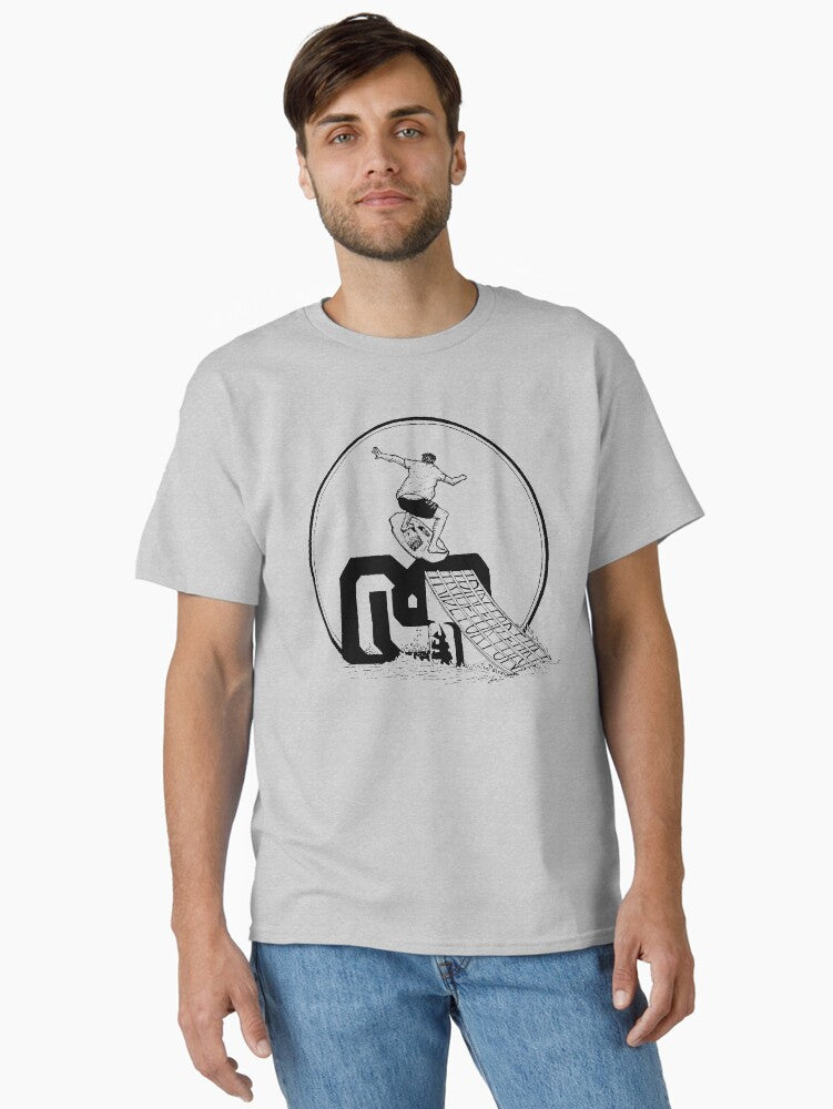 Flatland Skimboarding IV Classic T-Shirt | Graphic T-Shirt for Unisex