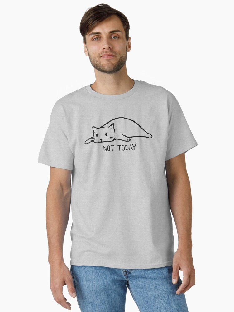 Fox Shiver - Not Today Classic T-Shirt | Graphic T-Shirt for Unisex