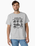 Things I Do In My Spare Time Trains Classic T Shirt T Shirt | Comfort Fit | Daily Wear Favorite