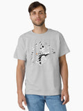 Jack and Zero White Mosaic Classic T Shirt T Shirt Aesthetic Fit High CTR Pick